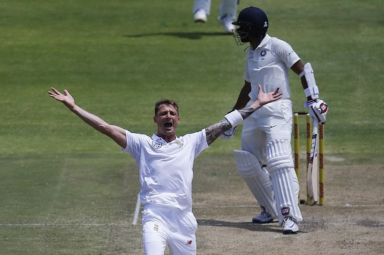 “Steyn gets one wicket and he is up there with the most dangerous bowlers in the world because he is so skilful. I am hoping to see Dale bowl really quick again,” du Plessis said/ Photo Courtesy: AFP