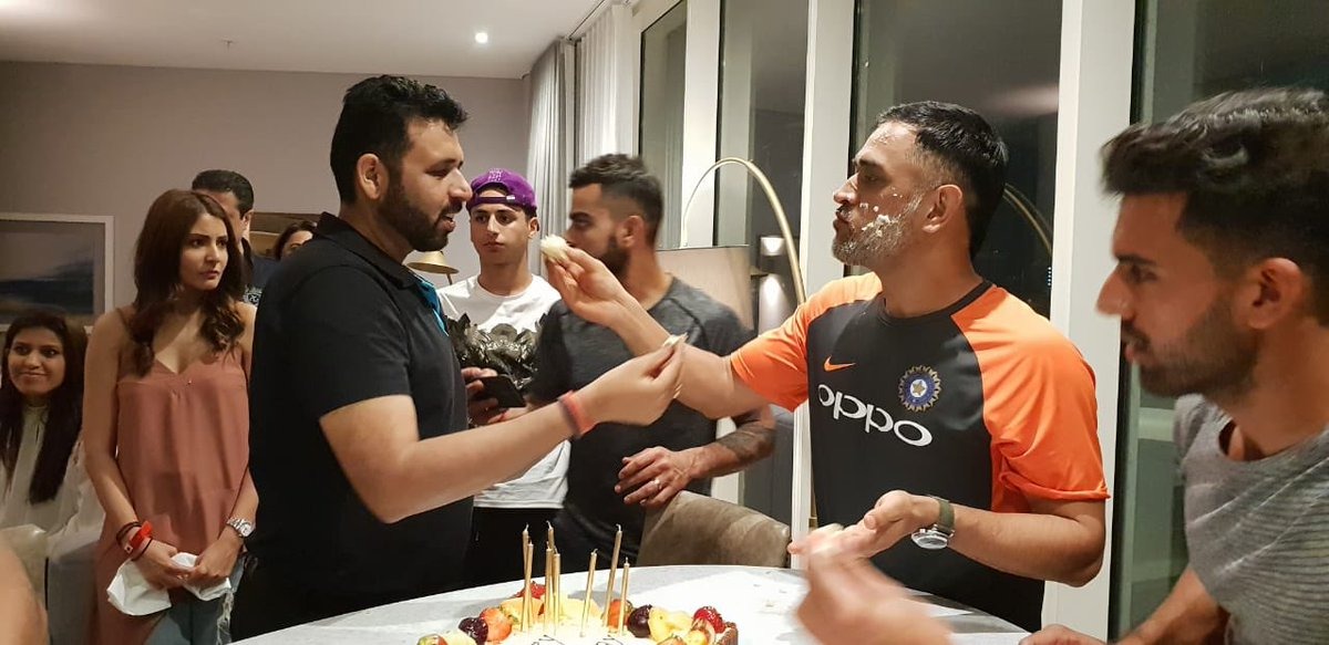 Mahendra Singh Dhoni turns 37 today. On the occasion of his birthday, let's take a tour down the memory land and relive the past/ Courtesy: Twitter