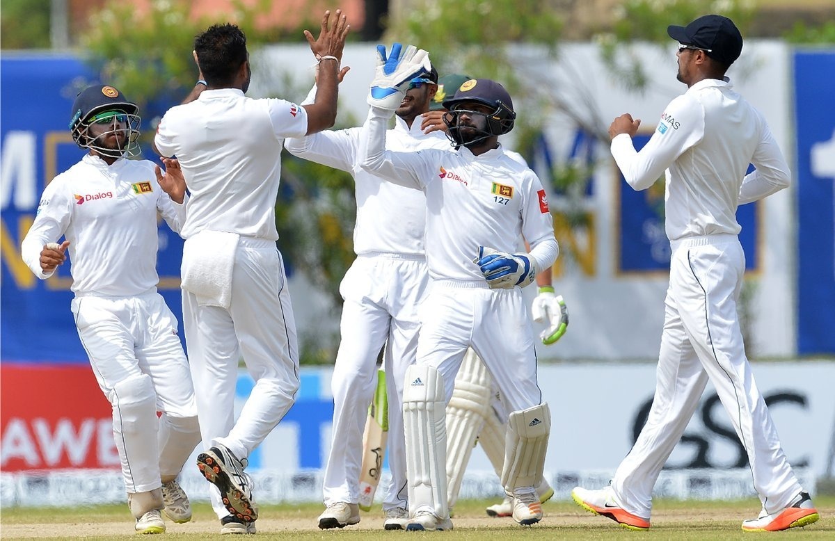 perera herath restrict south africa on 126 in 1st innings Perera, Herath restrict South Africa on 126 in 1st innings