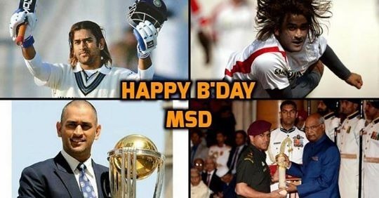 IN PICS: A trip down the memory lane on MS Dhoni's 38th b'day