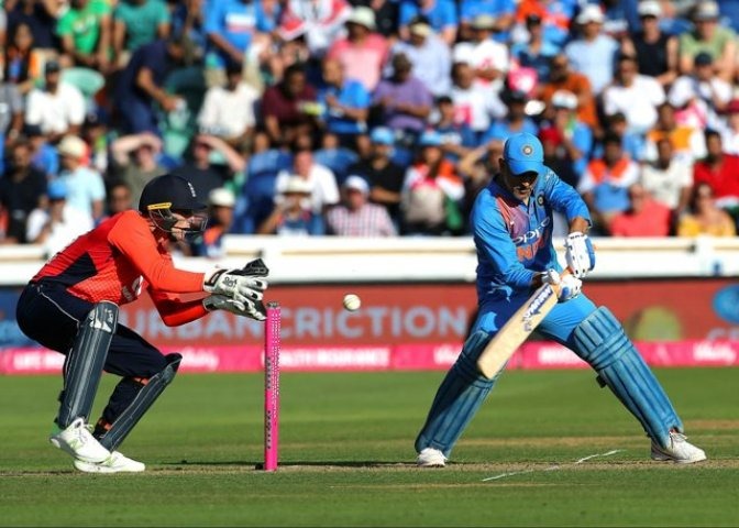 Dhoni also need 98 runs to become the highest run-scorer for India on the English soil/ Photo Courtesy: AFP