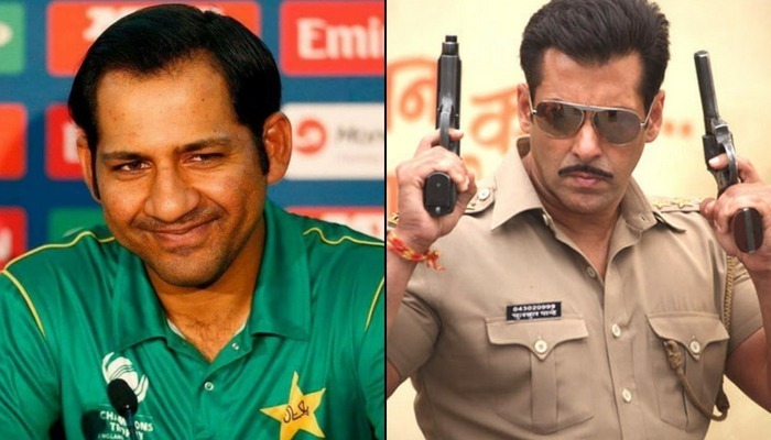 sarfraz ahmed wishes to play role like salman in dabangg Sarfraz Ahmed wishes to play role like Salman in Dabangg