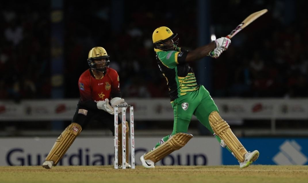 andre russell claims a hat trick scores 121 off 49 in one man show in a cpl match Andre Russell claims a hat-trick, scores 121* off 49 in one-man show