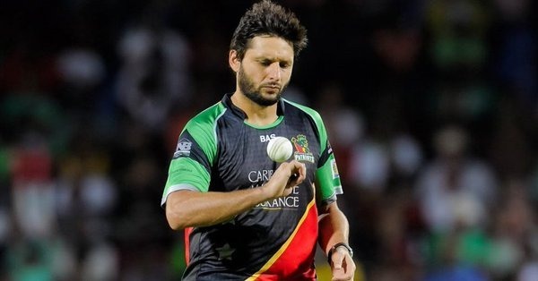 shahid afridi ruled out of cpl 2018 due to knee injury Shahid Afridi ruled out of CPL 2018 due to knee injury