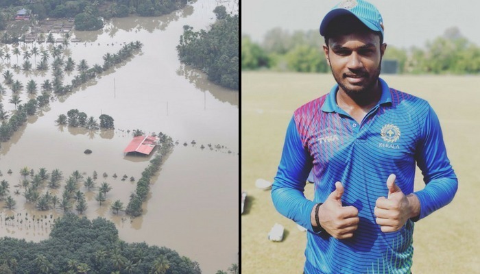 Kerala floods: Sanju Samson donates Rs 15 lakh, urges others to help
