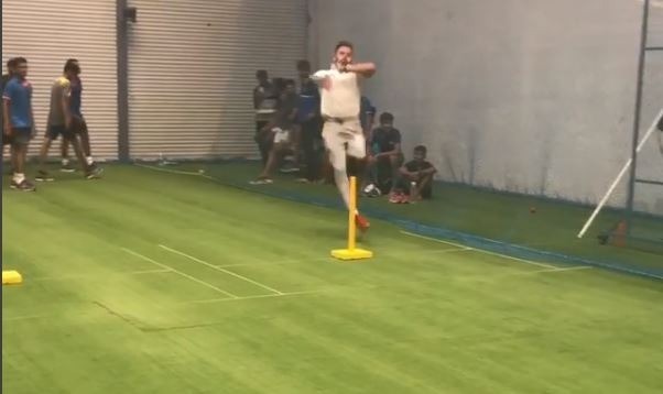 WATCH: Amid floods in Kerala, Sreesanth continues his cricket practice