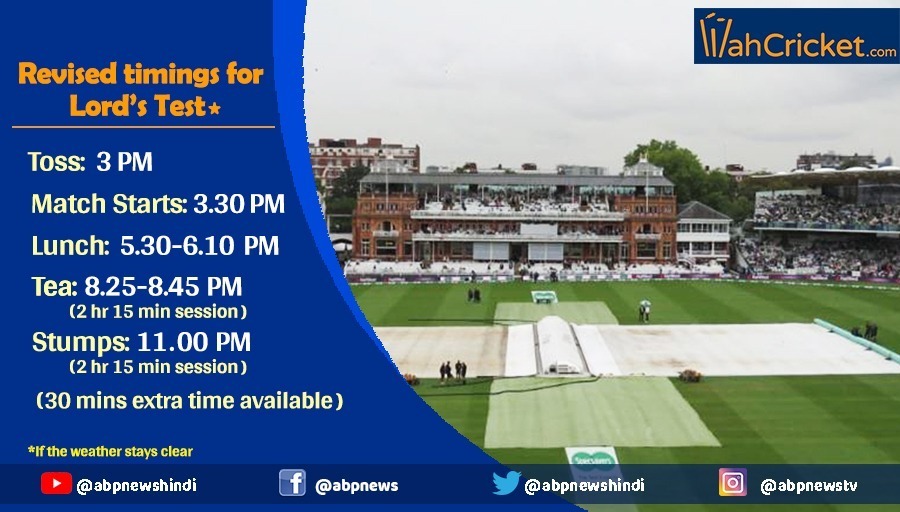 India vs England: Revised session timings of Day 2