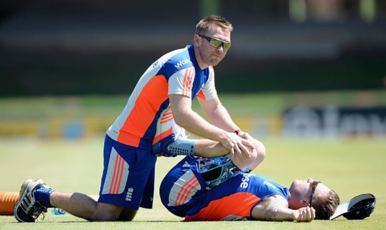Stokes' shot lands England physio in hospital with broken jaw