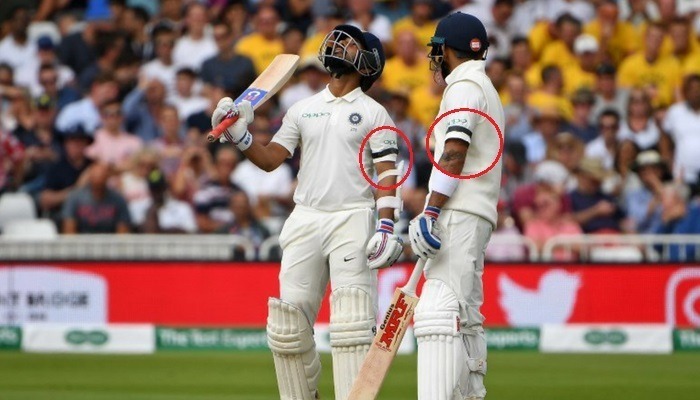 eng vs ind 3rd test heres why indian cricketers put black armbands Here's why Indian cricketers put black armbands