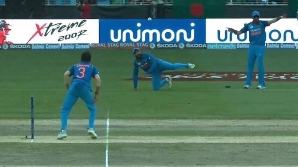 watch ravindra jadeja affects the best run out of asia cup WATCH: Ravindra Jadeja affects the best run-out of Asia Cup