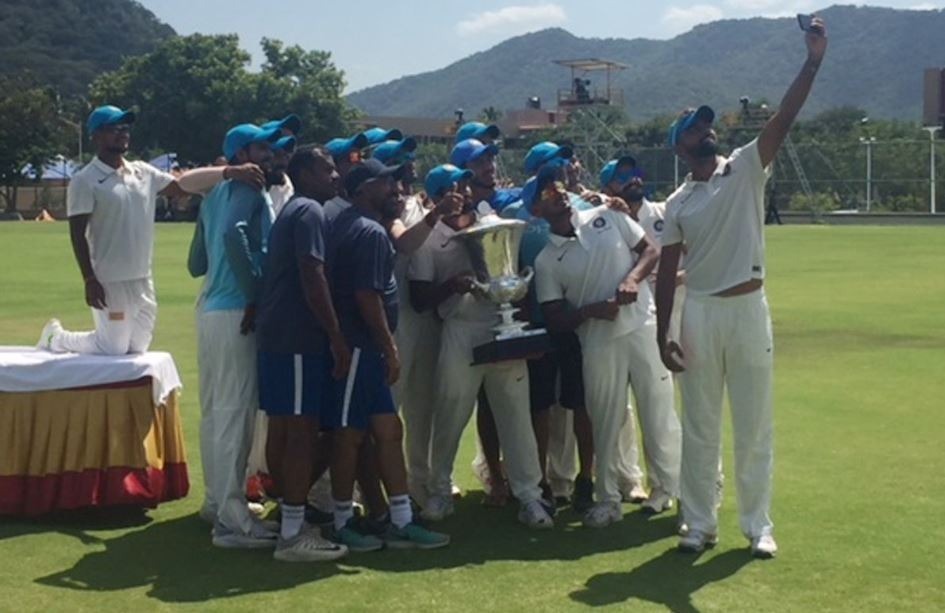 India Blue trounces India Red to win Duleep Trophy