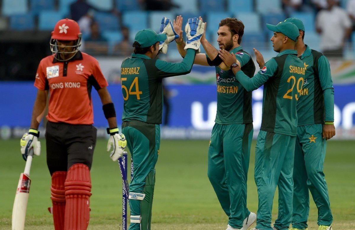 asia cup 2018 pakistan begin campaign with hammering hong kong by 8 wickets Pakistan begin their Asia Cup campaign with hammering Hong Kong by 8 wickets