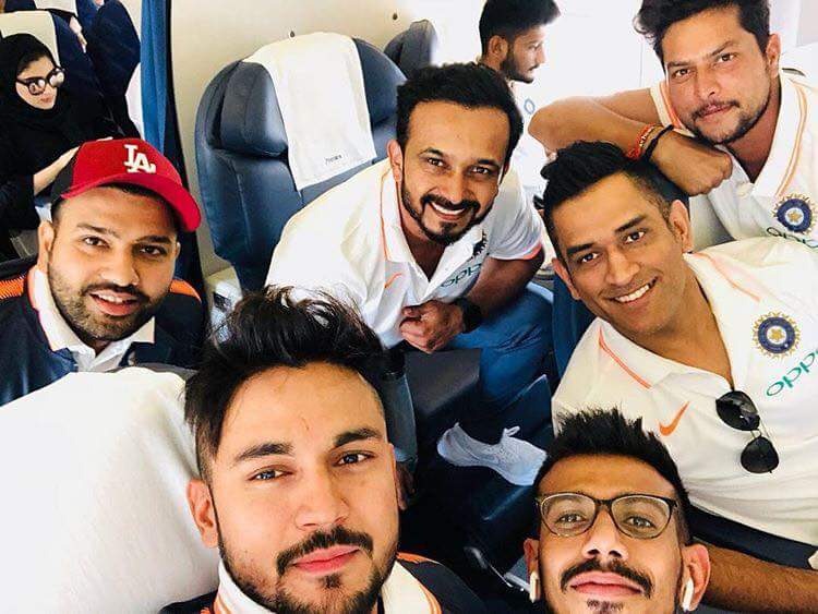 Captain Rohit, Dhoni and other limited overs specialists leave for Asia Cup