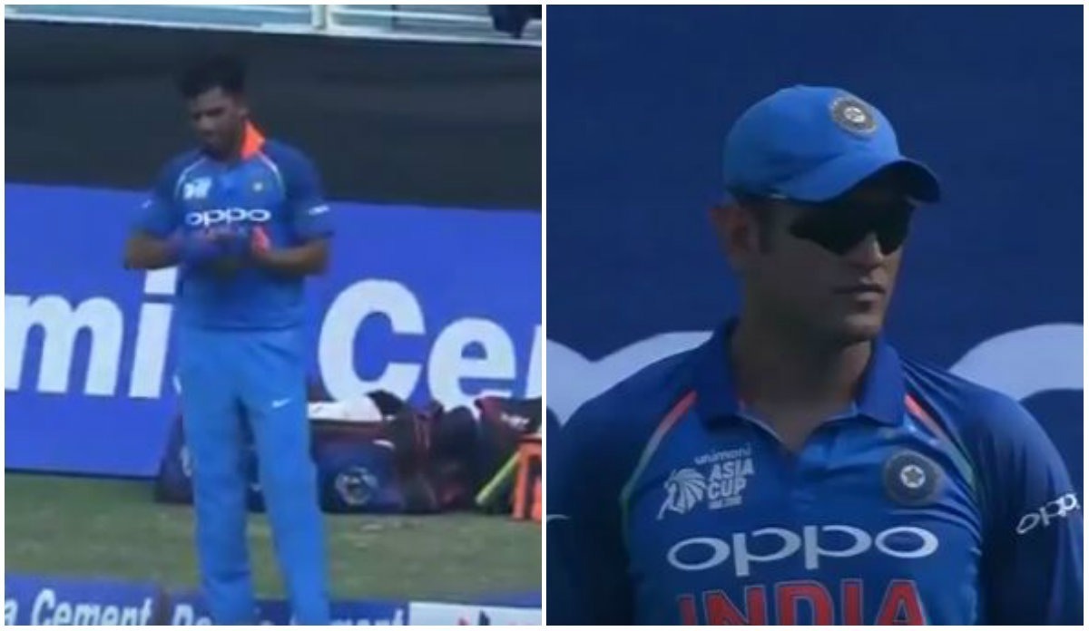 Chahar's 9-run ball leaves Dhoni unimpressed