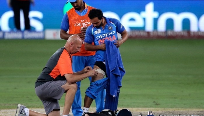 asia cup 2018 kedar jadhav suffers hamstring strain in right leg Kedar Jadhav suffers hamstring strain in right leg