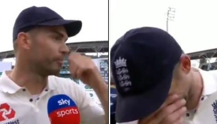 watch james anderson breaks down while speaking about alastair cook WATCH: James Anderson breaks down while speaking about Alastair Cook