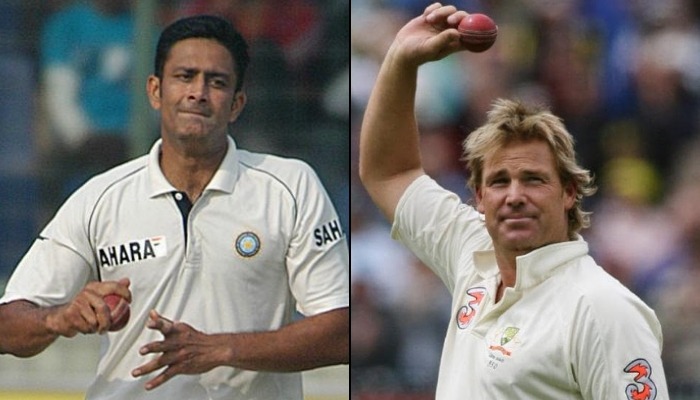 Second on the list is Shane Warne (708 wickets), the Australian spin wizard followed by former Indian Test skipper and coach, Anil Kumble with 619 wickets