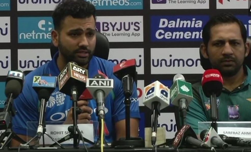 Focus on entire tournament, not only on Pakistan clash: Rohit Sharma