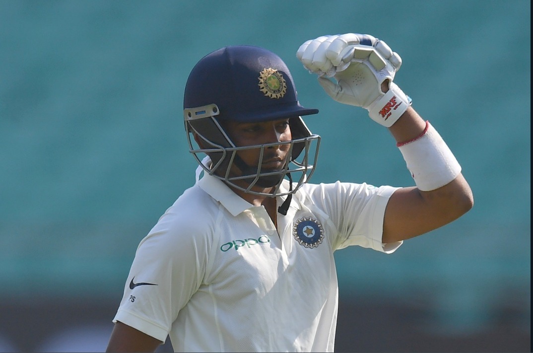 legends salute prithvi shaw on his maiden hundred Ind vs WI: Legends salute Prithvi Shaw on his maiden Hundred