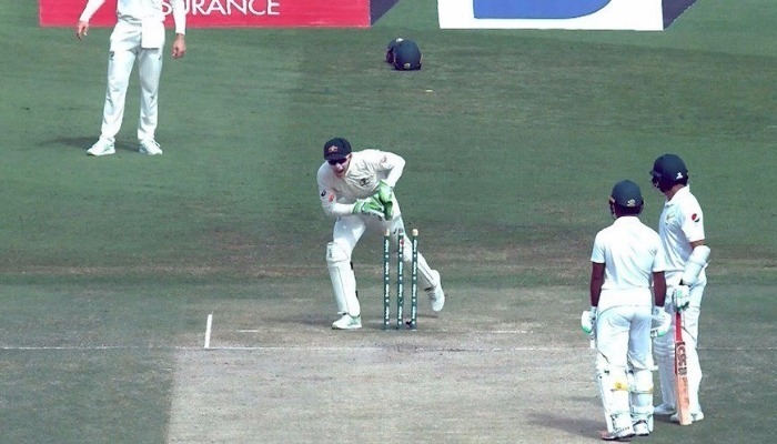 watch azhar alis naive run out is the weirdest thing going viral on social media WATCH: Azhar Ali's naive run out is the 'weirdest' thing going viral on social media