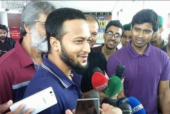 Shakib starts rehab to make a comeback from injury