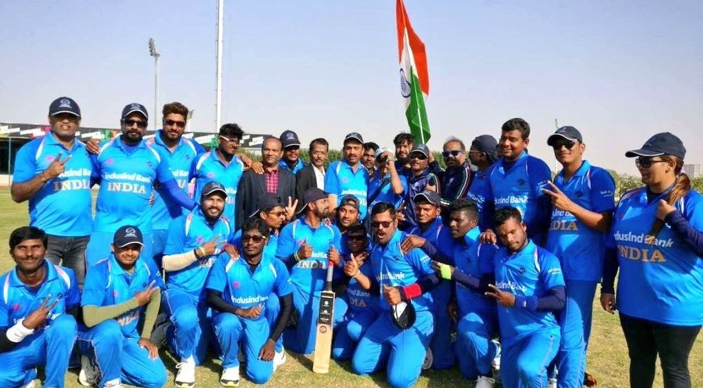 india beat england by 7 wickets in t20i of bilateral cricket series for blind India beat England by 7 wickets in T20I of bilateral cricket series for Blind