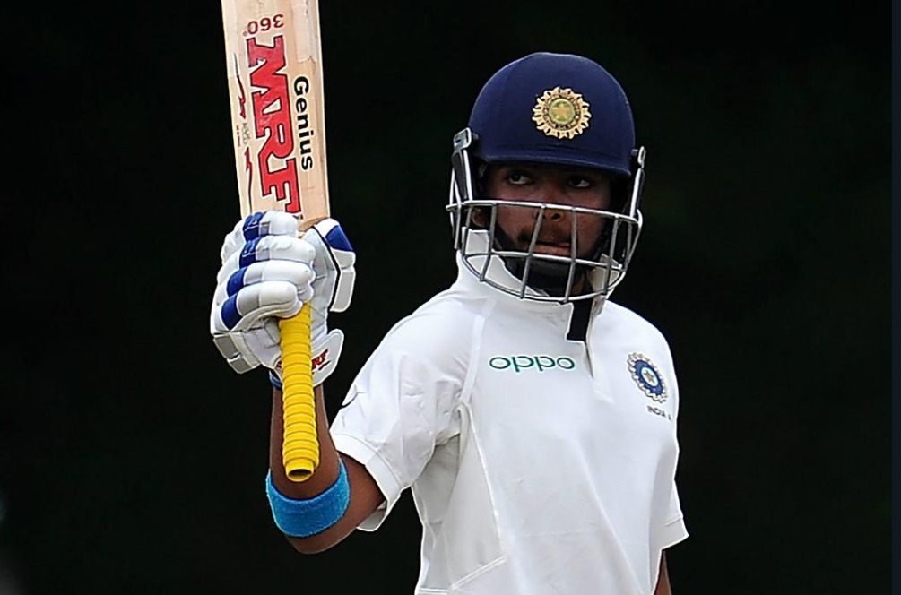 Record: Prithvi Shaw becomes 27th Indian batsman to score a fifty on debut