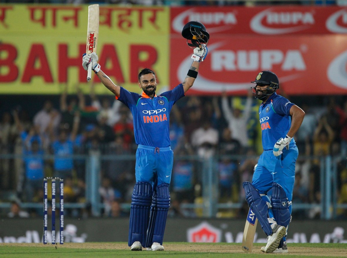 Virat Kohli, Rohit Sharma break Sachin Tendulkar's record in 1st ODI against WI