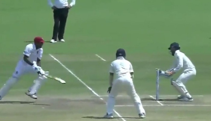 watch rishabh pants affects 1st stumping in test cricket WATCH: Rishabh Pant affects 1st stumping in Test cricket