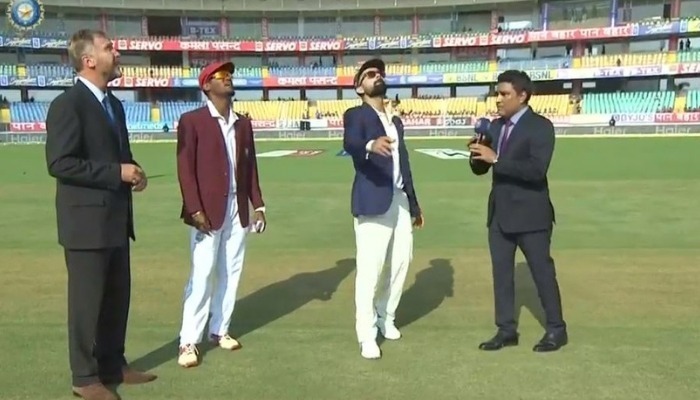 India opt to bat after winning toss, WI miss Jason Holder