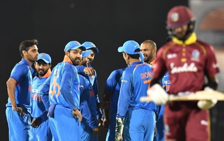 india vs west indies 4th odi after rohit rayudu magic khaleels 3 for jolts west indies india win by After Rohit-Rayudu magic, Khaleel's 3-for powers India to 224-run victory