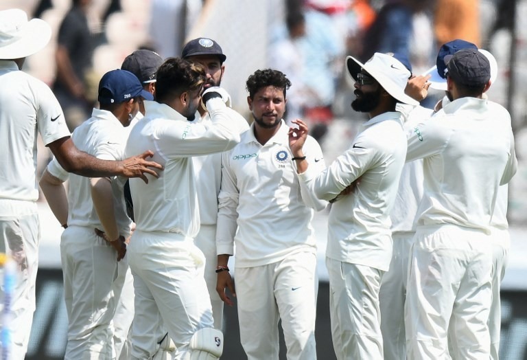 india vs west indies 2nd test day 1 indian bowlers keep caribbeans at bay wi 863 at lunch Indian bowlers keep Caribbean visitors at bay, WI - 86/3 at lunch