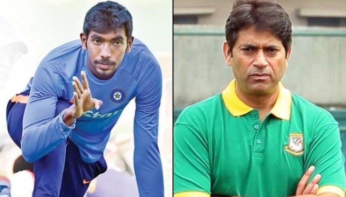 jasprit bumrah gives fitting reply to aqib javeds bowling action remark Jasprit Bumrah gives fitting reply to Aqib Javed's 'bowling action' remark