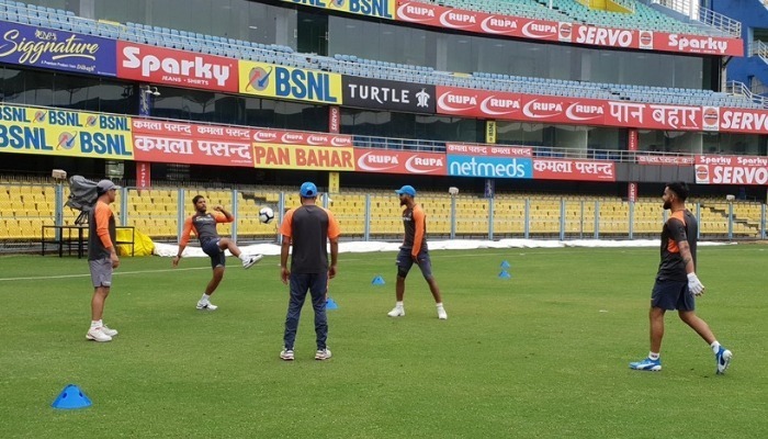IND v WI, 1st ODI: Virat Kohli & Co hit the nets in Guwahati