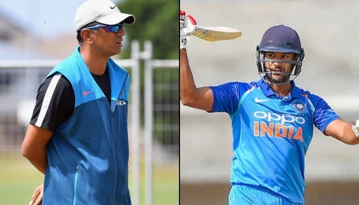 Mayank Agarwal reveals how Rahul Dravid shaped him as a batsman Mayank Agarwal reveals how Rahul Dravid shaped him as a batsman