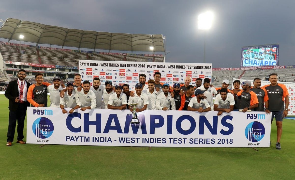 Virat, Umesh, Prithvi set new records after beating WI in 2nd Test