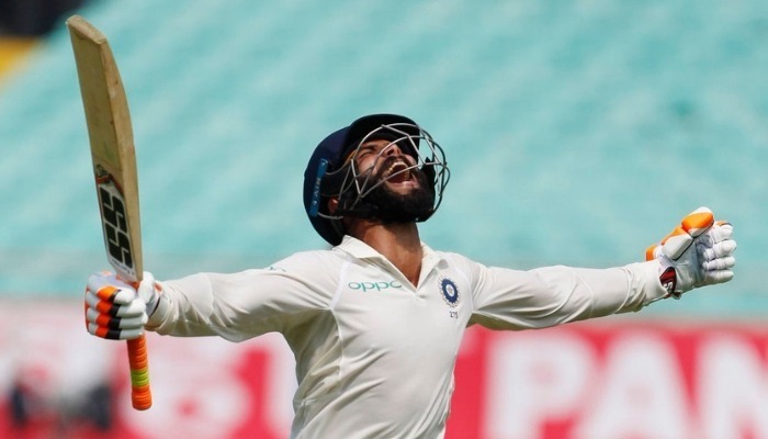 ind vs wi 1st test day 2 after jadejas maiden ton india declares 1st innings at 6499 After Jadeja's maiden ton, India declare innings at 649/9