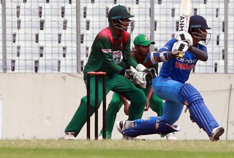 india beat bangladesh by 2 runs to enter u 19 asia cup final India beat Bangladesh by 2 runs to enter U-19 Asia Cup final