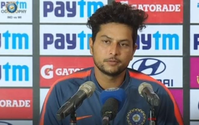 Dew made it difficult for us in the second innings; Kuldeep Yadav