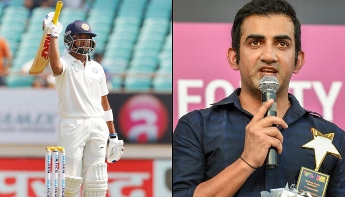 Think twice before comparing Prithvi Shaw to Sehwag: Gautam Gambhir Think twice before comparing Prithvi Shaw to Sehwag: Gautam Gambhir