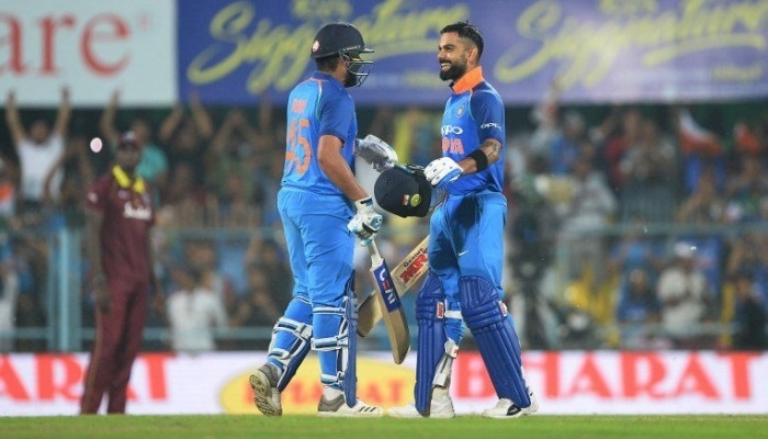 Kohli, Rohit tons guide men in blue to 8-wicket victory