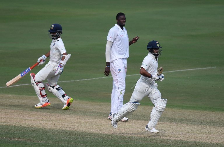 IND vs WI: Steady knocks by Rahane, Pant put India on top IND vs WI: Steady knocks by Rahane, Pant put India on top