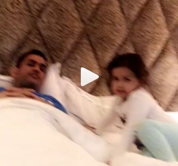 WATCH: Dhoni chats with daughter Ziva In Tamil And Bhojpuri