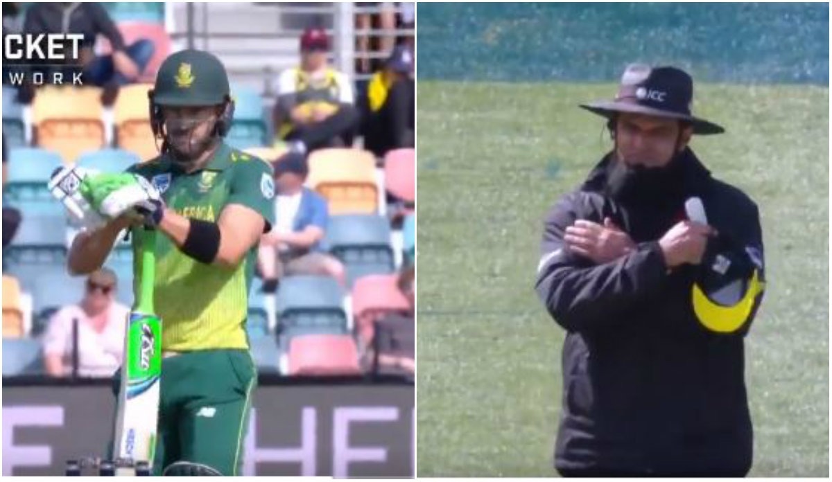 Controversy over Miller's DRS call which became the turning point of 3rd ODI