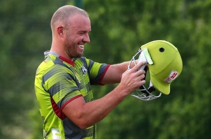 AB de Villiers smashes 93 on return to cricket after six months
