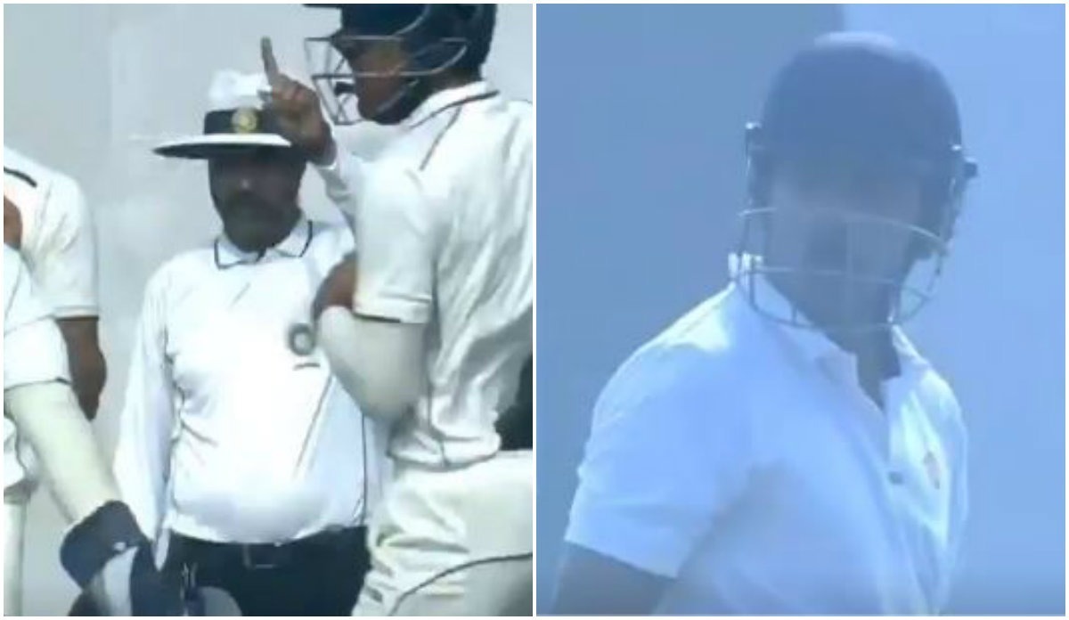 ranji trophy angry gautam gambhir reacts after umpiring howler Ranji Trophy: Angry Gautam Gambhir reacts after umpiring howler