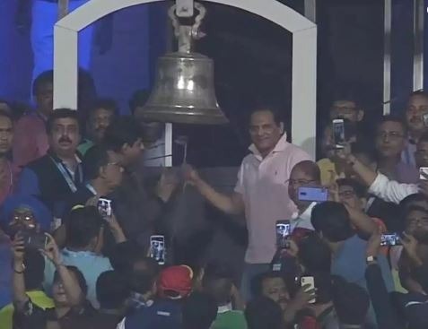 ind vs wi gambhir slams bcci for allowing azharuddin to ring bell at eden gardens Gambhir slams BCCI for allowing Azharuddin to ring bell at Eden Gardens