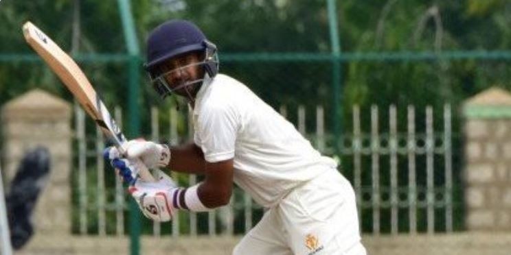 samarth scores unbeaten fifty as rain ends 2nd unofficial test in a draw Samarth scores unbeaten fifty as rain ends 2nd Unofficial Test in a draw