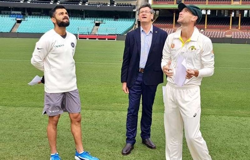 kohli blasted for wearing shorts at toss of practice game against ca xi Kohli blasted for wearing shorts at toss of practice game against CA XI