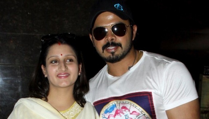 Sreesanth's wife writes open letter to BCCI seeking justice for her husband